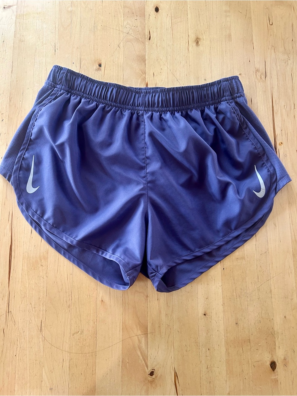 Nike Dri-FIT Tempo 3" Running Shorts Purple Medium
